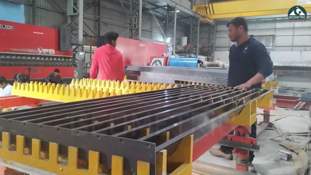 manufactureing of powder coated metal louvers