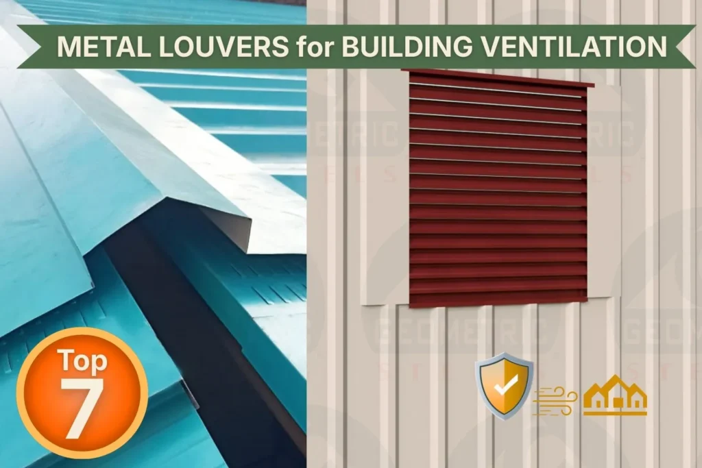 Metal Louvers for Building Ventilation